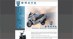 Desktop Screenshot of bravascooters.com.br